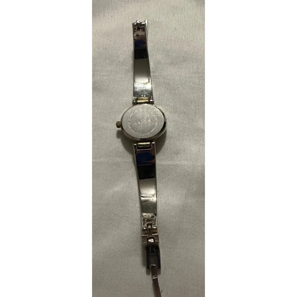Rumours‎ Quartz Women's Silver Tone Oval Dial Dress Watch Japan Movt 44305